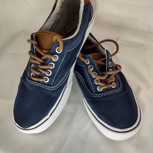 Vans Era 59 C&L Dress Blues/Acid Denim Sneakers M6.5 W8. Little damage on rubber